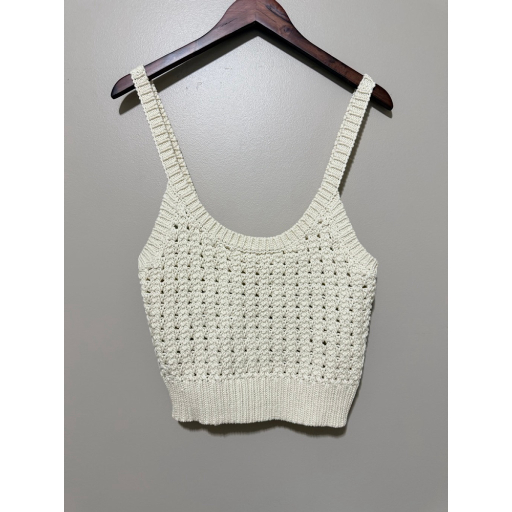 A.L.C. Hadley Crochet Tank Top - Picture 3 of 5